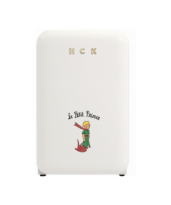 Tủ lạnh retro mini HCK BC-130RDA 107L màu trắng có ngăn đông