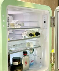 Tủ Mỹ Phẩm Đồ Uống HCK 48L Retro Xanh Mint