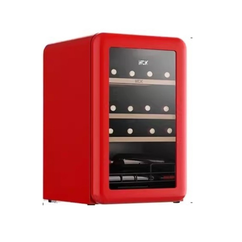 tu-ruou-hck-70l-7 Tủ rượu HCK 70L màu đỏ
