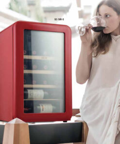 Tủ rượu HCK 70L màu đỏ
